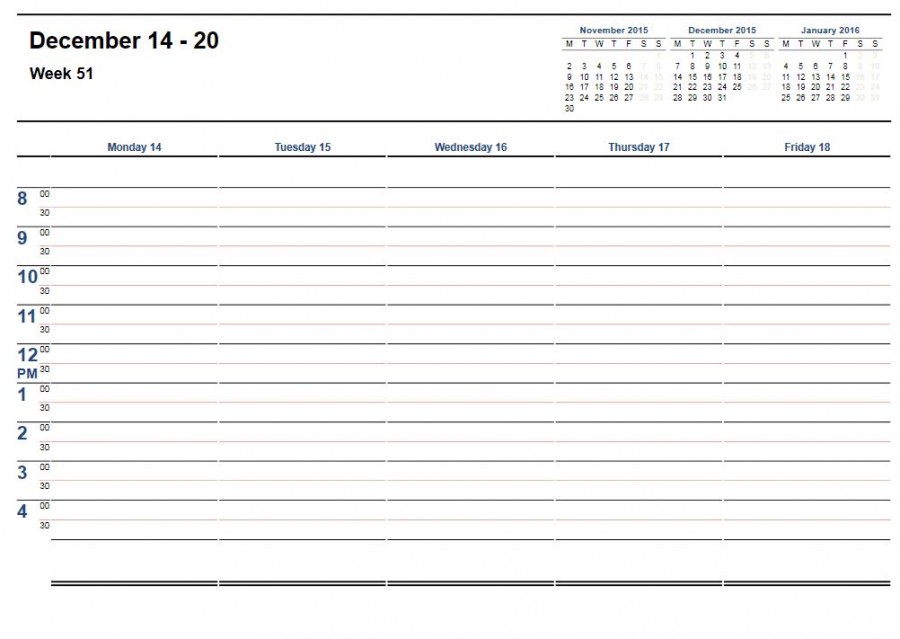 printable calendar 2016 home life weekly